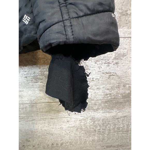 COLUMBIA Jacket Womens XL Black Kaleidaslope II Omni Heat Interchange Coat - Picture 4 of 8